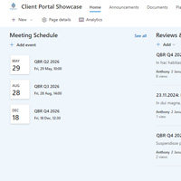 Schedules, Meetings, Viva Communities